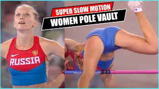 [SuperSlowMotion] Top 5 Anzhelika Sidorova Pole Vault jumps