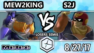 Shine 2017 SSBM - FOX MVG | Mew2king (Sheik) vs Tempo | S2J (Captain Falcon) - Melee LS