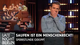 Saufen ist ein Menschenrecht! Party statt Sperrstunde | Stand Up | Late Night Berlin | ProSieben