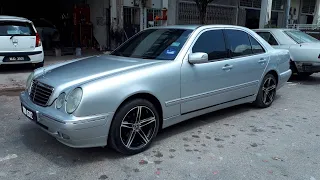 WEEKEND SPECIAL!! 1997 Mercedes-Benz E200 "Tuten" - Driver's Seat DONE!! (7min) | EvoMalaysia.com