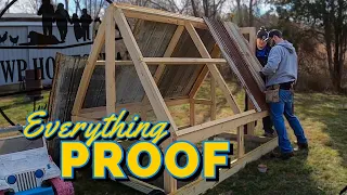 The Chicken Tank // Building an Indestructible Chicken Tractor