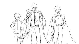 Sukuna VS Saitama, Mob and Mashle (Rough Animation)