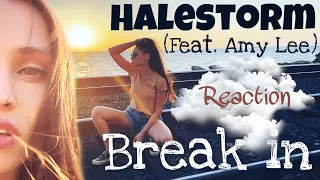 HALESTORM feat.AMY LEE (Break in) REACTION