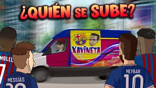 Conoce la verdadera “Xavineta” y a todos sus pasajeros ¡Haaland, Messi y Neymar se quieren subir!