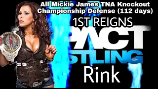 All Mickie James TNA Knockout Championship Defense (1ST REIGNS)