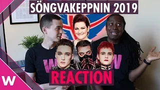 Hatari "Hatrið mun sigra” REACTION | Iceland Eurovision 2019 selection