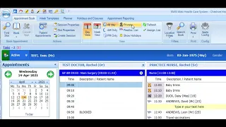 Guide to Emis Web Appointments - a daily use guide for GP Receptionists