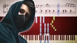 Alan Walker - On My Way - Piano Tutorial + SHEETS