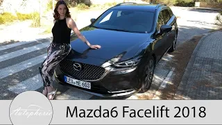 2018 Mazda6 Kombi Skyactiv-G 165 Sports-Line (inkl. Plus-Paket) Fahrbericht  - Autophorie