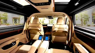 Beautiful VIP Interior MiniVan 😍 All-New 2024 Toyota Alphard Interior