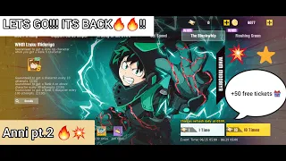 *THIS IS GREAT!!!* WHM EVENT IS BACK!? 50+ FREE SUMMONS, HERO COINS &MORE (MHA: The Strongest Hero)