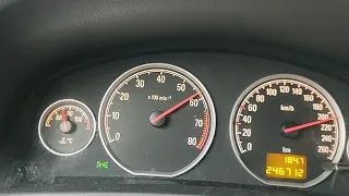 Vectra C Z18XER acceleration