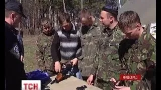 Кіровоградська самооборона тренує місцеве ополчення