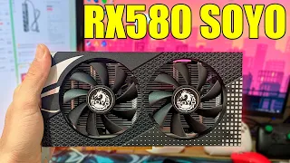 ELA CHEGOUUU! RX580 SOYO por R$280 - Melhor CUSTO BENEFÍCIO do MOMENTO