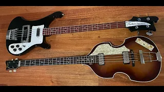 Hofner vs Rickenbacker Bass