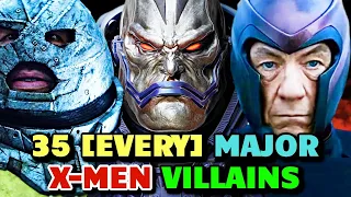 35 Disturbing And Terrifying Major X-Men Villains - Explored