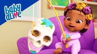 Baby Alive Official 👻 Let's Decorate For Halloween 🎃 Kids Videos 💕