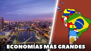 Los 10 Países Con Las Economías Más Grandes de América Latina