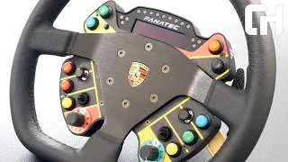 Fanatec Podium Porsche 911 GT3 R Sim Racing Wheel Review