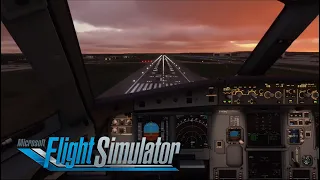 [MSFS 2020] Approach to London Gatwick (EGKK) with the A320 NX Flybywire Mod - ILS Approach - VATSIM