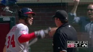 WSH@ARI: Harper, Williams ejected from game in 7th