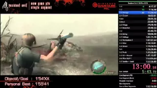 Resident Evil 4 Speedrun NG Pro GCN 1"54"12