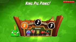 KPP (King Pig Panic) 3-4-5 Rooms - No Red,Blues,Chuck,Hal - Angry Birds 2