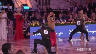 Pavel Zvychaynyy - Oxana Lebedew GER | 1/4 Pasodoble | WDC World Latin Championship 2016