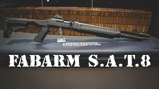 Fabarm SAT8 tactical. Обзор и стрельба