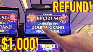 $1,000 REFUND!!!!!!!