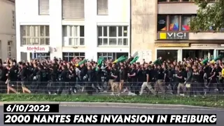 2000 NANTES FANS INVANSION IN FREIBURG || Freiburg vs FC Nantes 6/10/2022