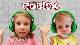 ПОХОМЯЧИМ в Роблокс с НИКОЛЬ и АЛИСА  / Roblox  Николь крейзи геймер