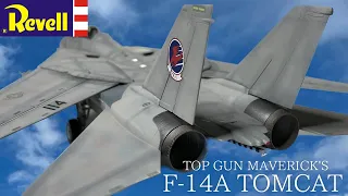 Revell TOP GUN 1/48 Maverick’s F-14A TOMCAT Scale Model Aircraft Full Build