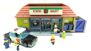 Lego The Simpsons 71016 The Kwik-E-Mart Speed Build And Review