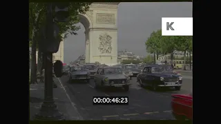 Champs Élysées, Day & Night, 1960s Paris, 35mm