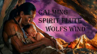 Native American healing Spirit Flute Stormy day in the Mesa 639herz Shamanic healing  key of Low C#