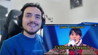 Диана Анкудинова сняла маску! - California Dreamin'. Diana Ankudinova took off her mask! Reaction