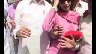 Karachi PPP boobs touching Rally