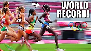 ATHING MU'S EPIC 800 METER WORLD RECORD RACE - Tokyo 2021 Olympic 800 Meter Finals