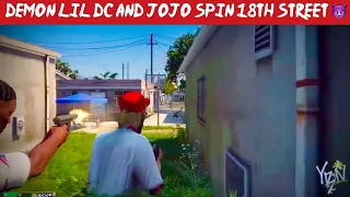 GTA RP| Demon Lil DC CATCHES ANOTHER BODY! Spins 18th Street With JoJo 😈 YBN Los Scandalous