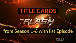 The Flash Title Cards Transformation