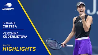 Sorana Cirstea vs Veronika Kudermetova Highlights | 2021 US Open Round 1