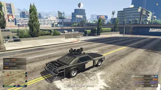 Weaponized Tampa quadra kill (Motor Wars) - GTA Online