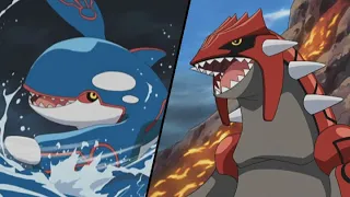 ¡Groudon y Kyogre! | Pokémon: Advanced Battle | Clip oficial