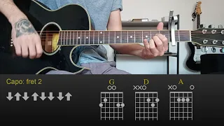 Coldplay X BTS - My Universe | Easy Guitar Lesson Tutorial with Chords/Tabs and Rhythm