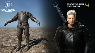 UNREAL ENGINE CLOTHING ASSET TO CHARACTER CREATOR 4