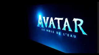 Avatar The Way of Water (trailer) ~ Audience reaction (Paris)