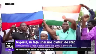 Lovitură de stat în Niger. Președintele ales democratic a fost reținut, granițele au fost închise