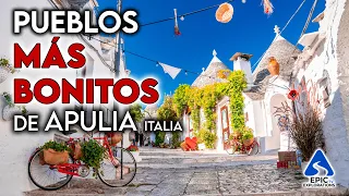 Puglia, Italia: Los Pueblos Más Bonitos Para Visitar | 4K