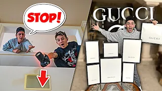 Destroying FaZe Rug's Footage, Then Surprising Him With $10,000 of Gucci